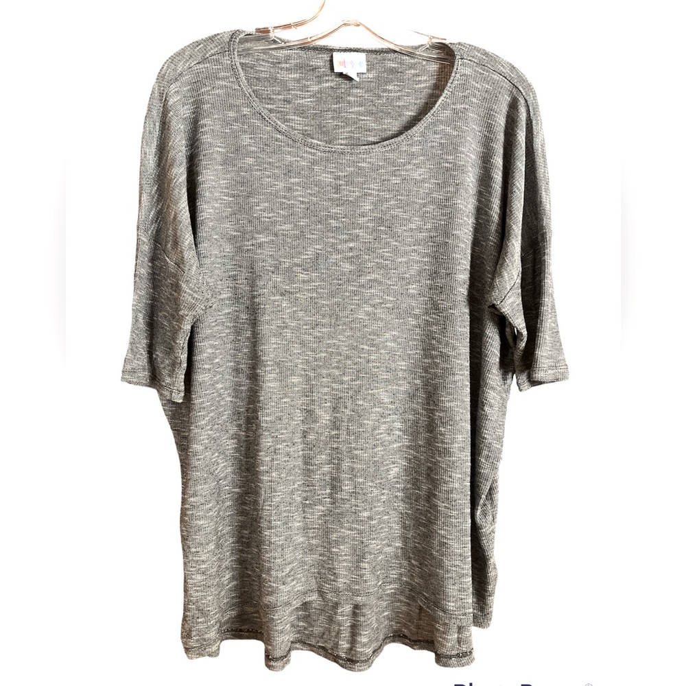 LuLaRoe gray tunic